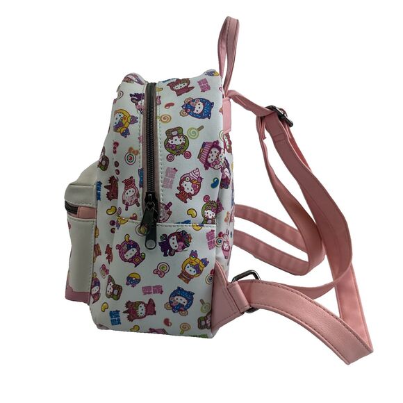 Loungefly Sanrio Hello Kitty Monster Costumes Mini Backpack Pink Faux Leather main image 11